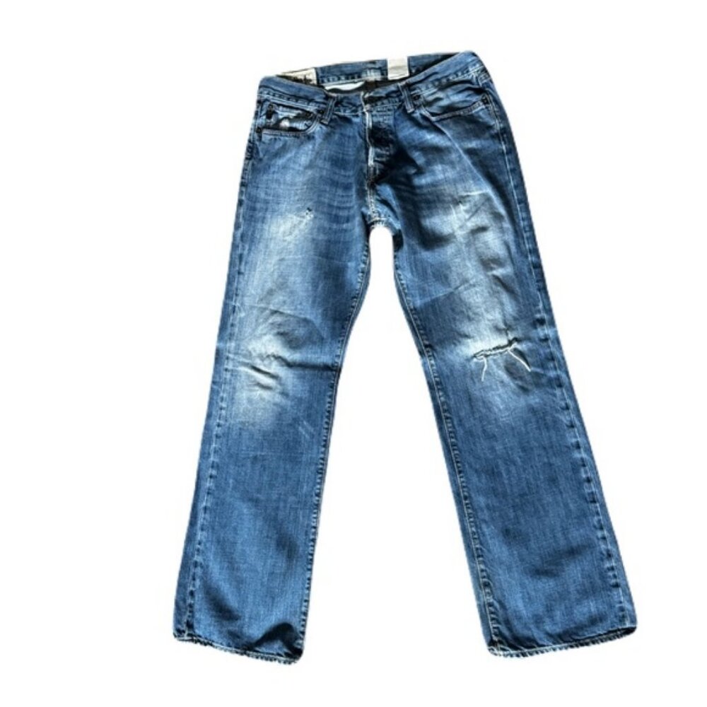 Abercrombie & Fitch Vintage 33W 34L Light Wash